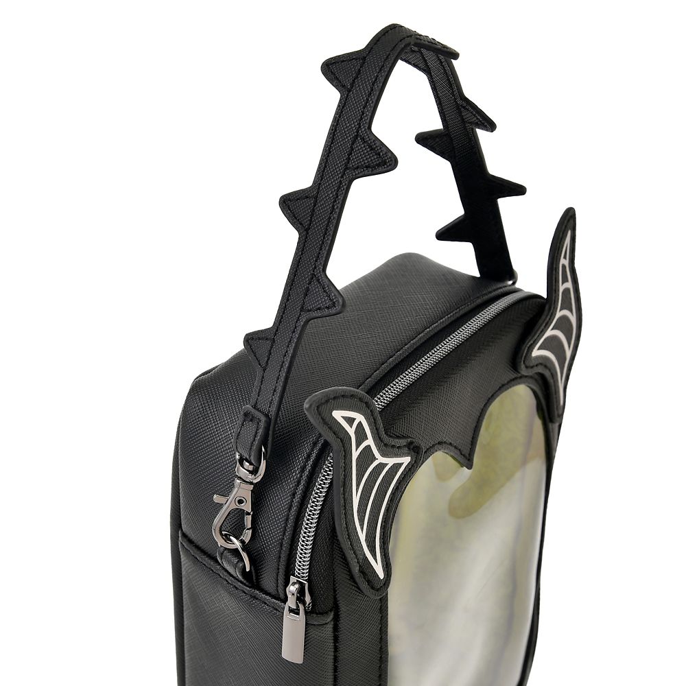 眠れる森の美女 ポーチ ストラップ付き クリア窓 DISNEY VILLAINS