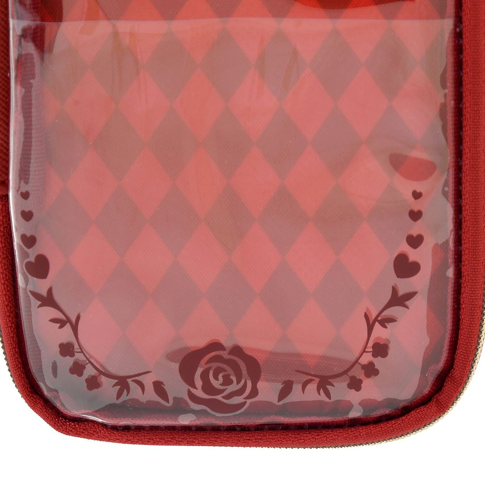 ふしぎの国のアリス ポーチ 2ルーム クリア窓 DISNEY VILLAINS