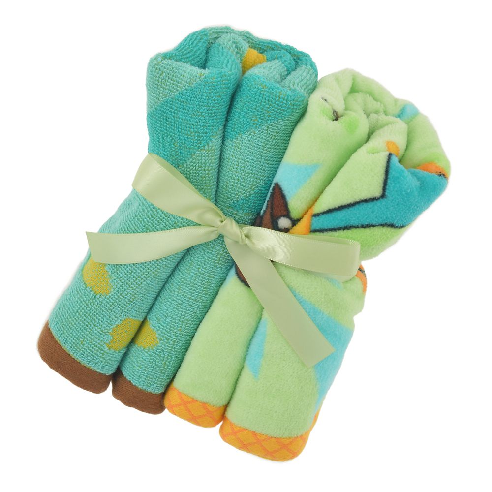 【再入荷】ペリー＆エージェントP フェイスタオル セット パターン フィニアスとファーブ