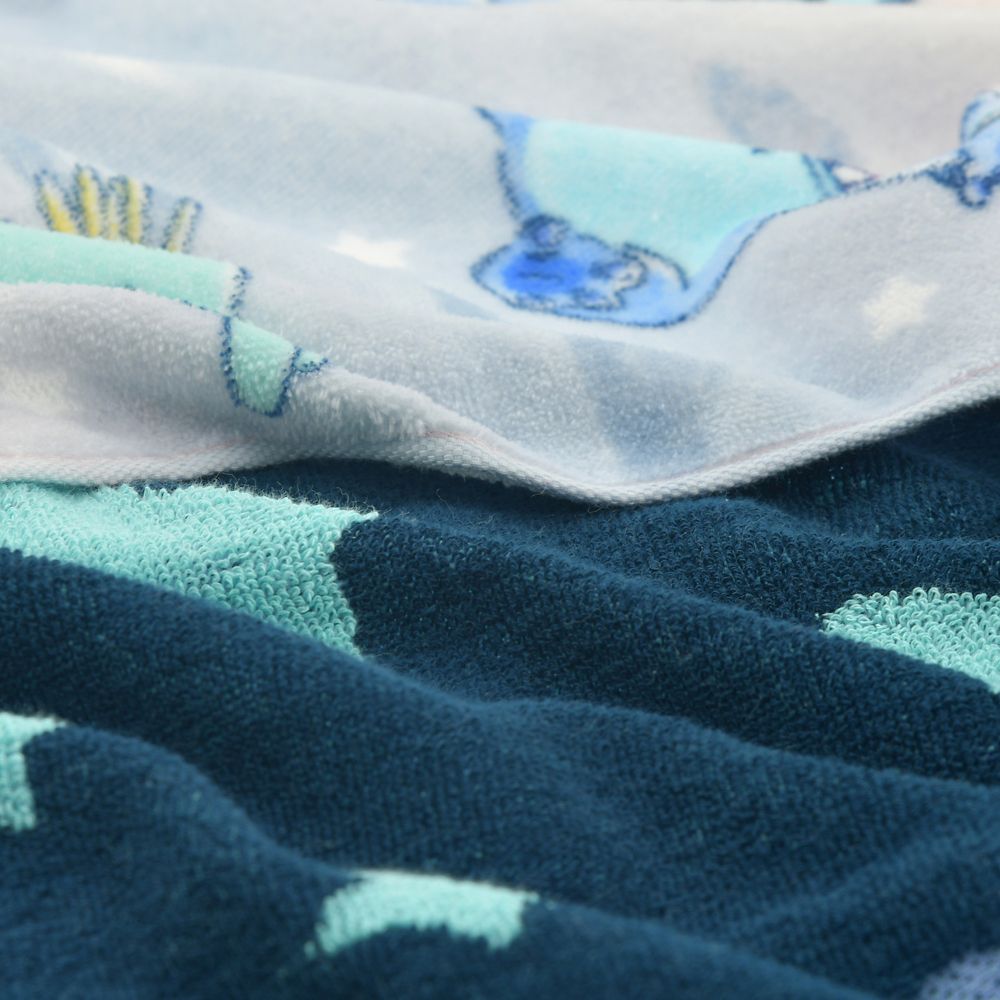 【再入荷】スティッチ＆スクランプ フェイスタオル セット パターン リロ＆スティッチ