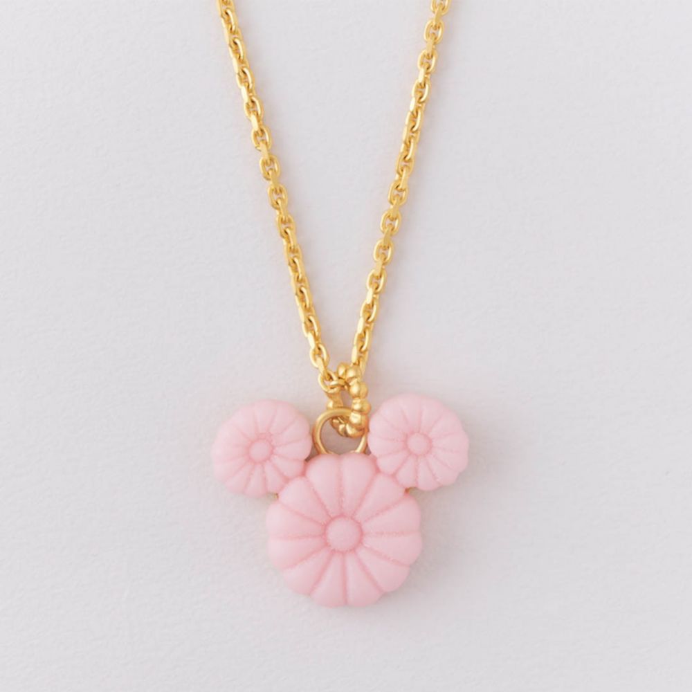 【キューポット】ミッキーマウス/ネックレス　サクラ ワサンボン