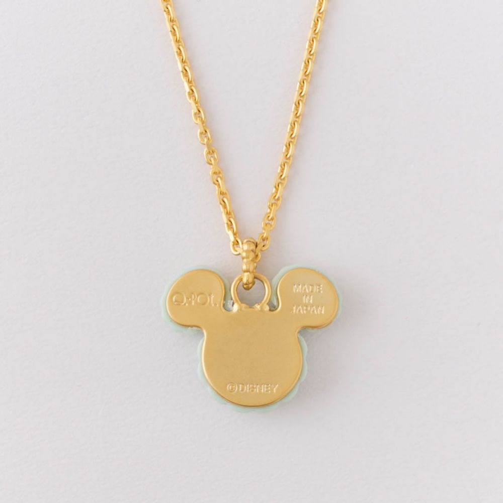 【キューポット】ミッキーマウス/ネックレス　マッチャ ワサンボン