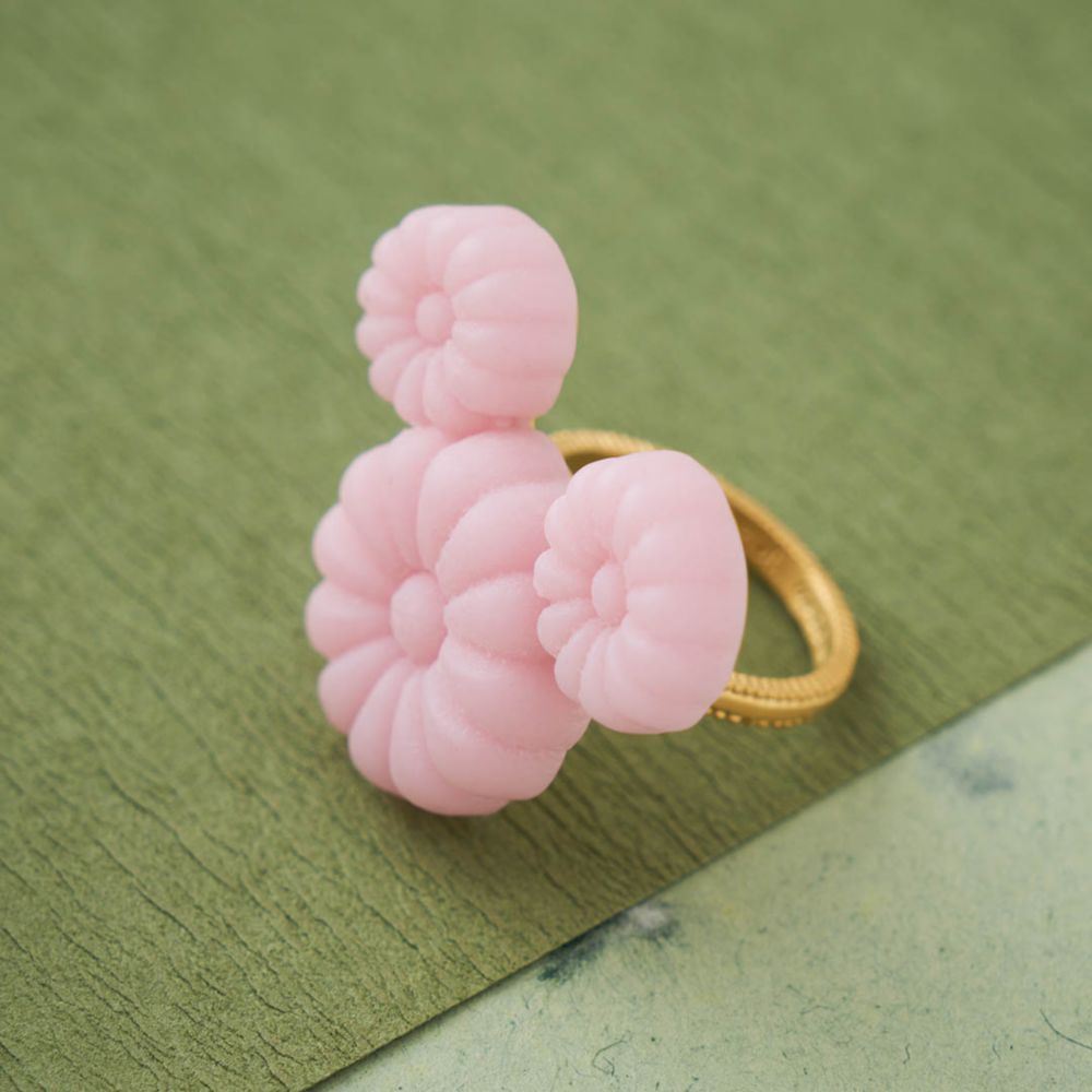 【キューポット】ミッキーマウス/リング　11号　サクラ ワサンボン