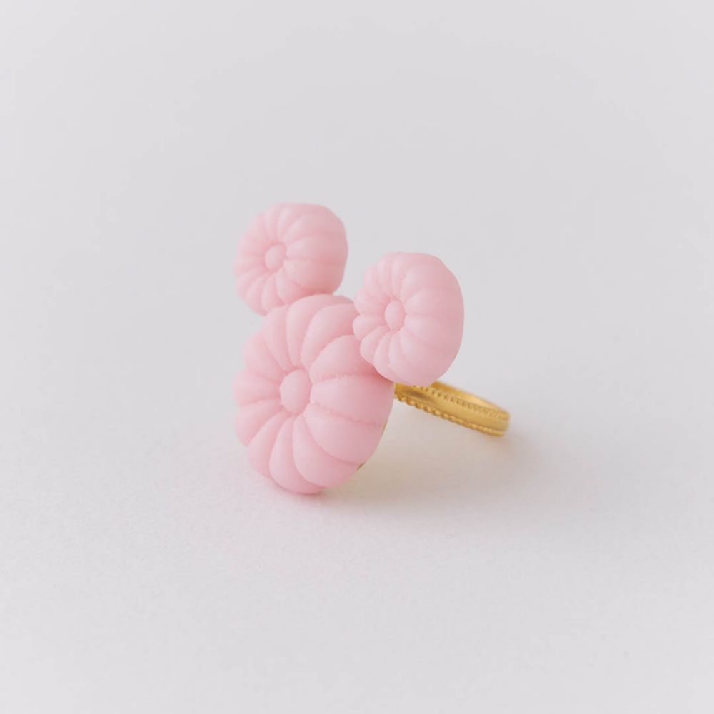 【キューポット】ミッキーマウス/リング　13号　サクラ ワサンボン