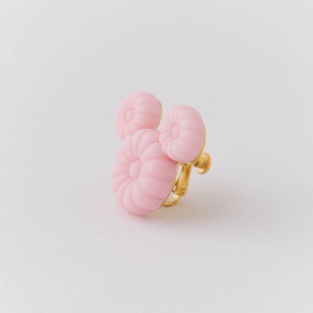 【キューポット】ミッキーマウス/イヤリング　サクラ ワサンボン