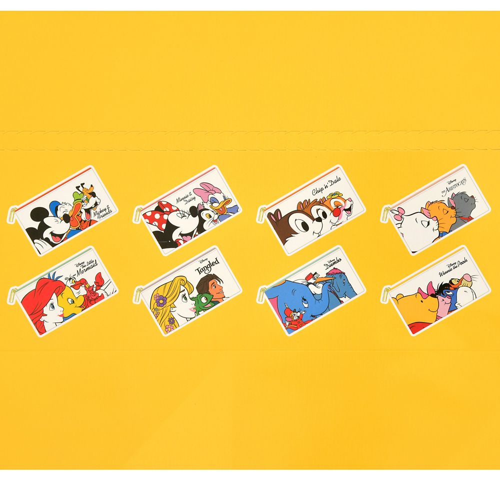 【再入荷】ディズニーキャラクター シークレットポーチ フラット Lineup