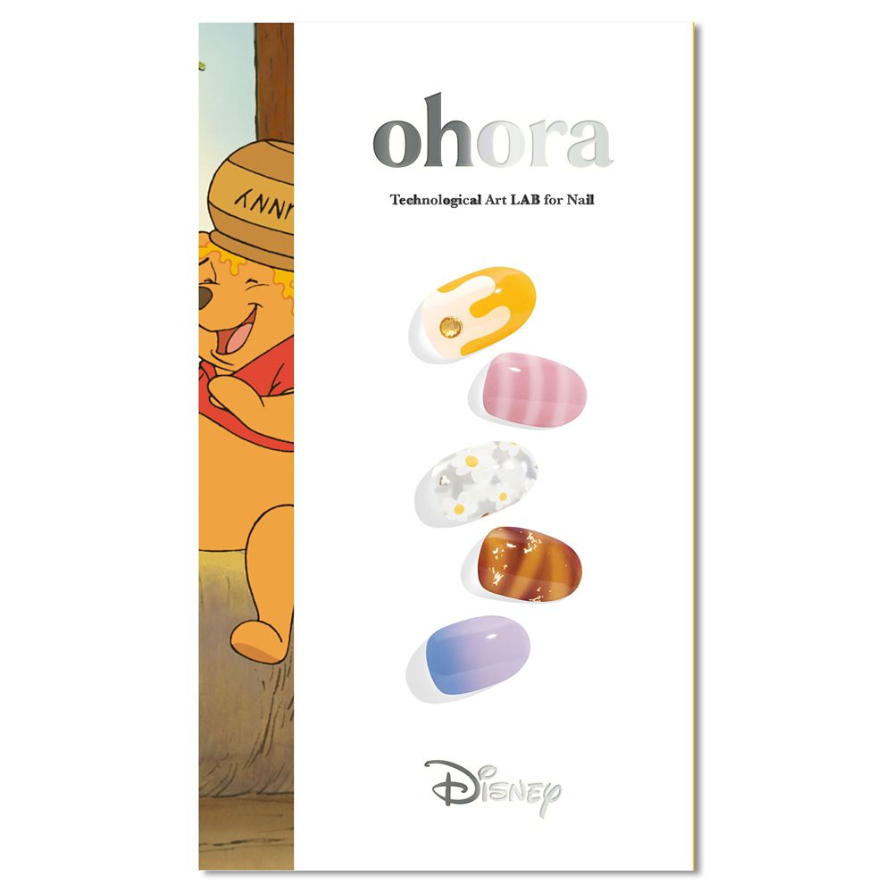 【ohora】プー＆フレンズ ネイルシール セミキュアジェルネイル NP-037-JC