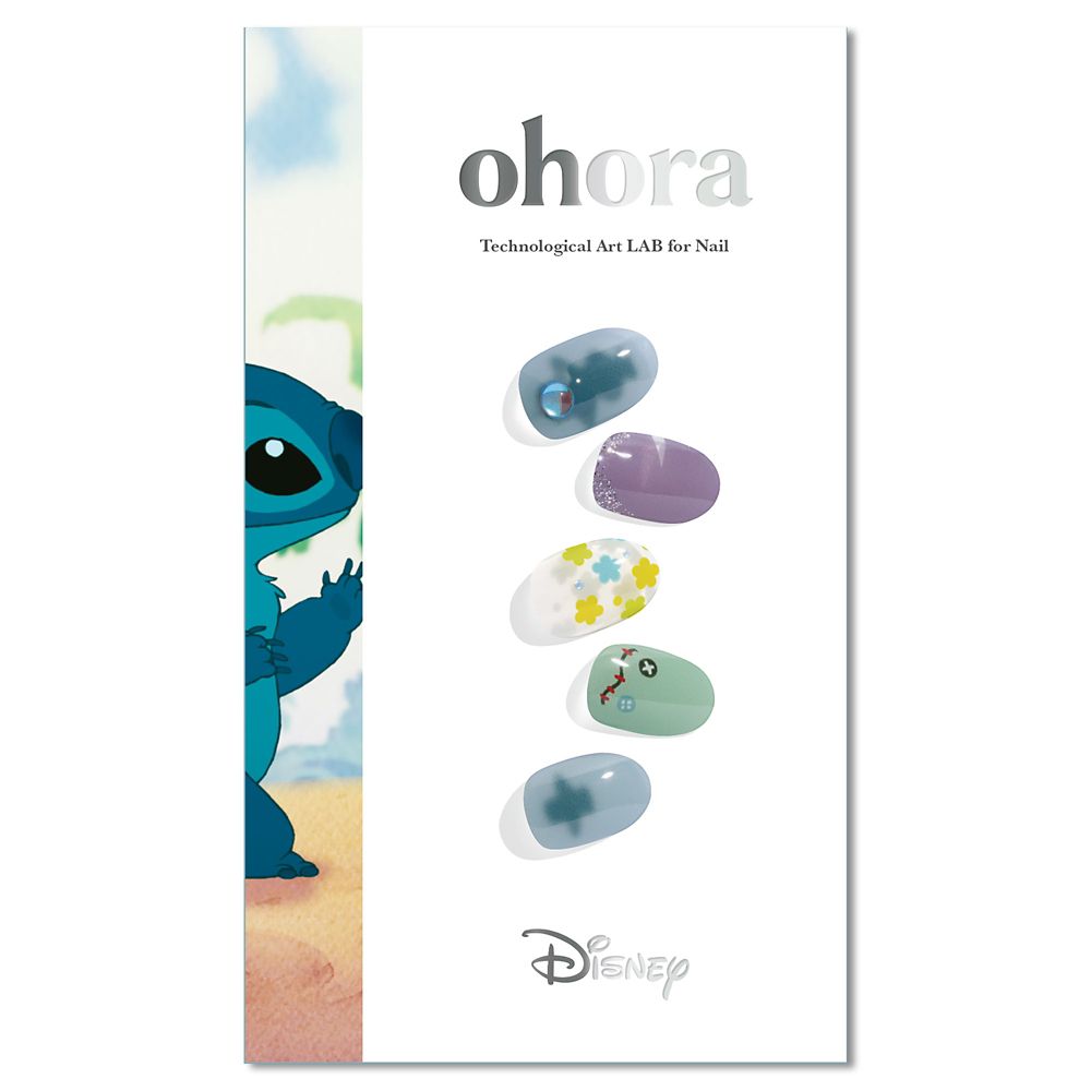 【ohora】スティッチ＆スクランプ ネイルシール セミキュアジェルネイル NP-038-JC