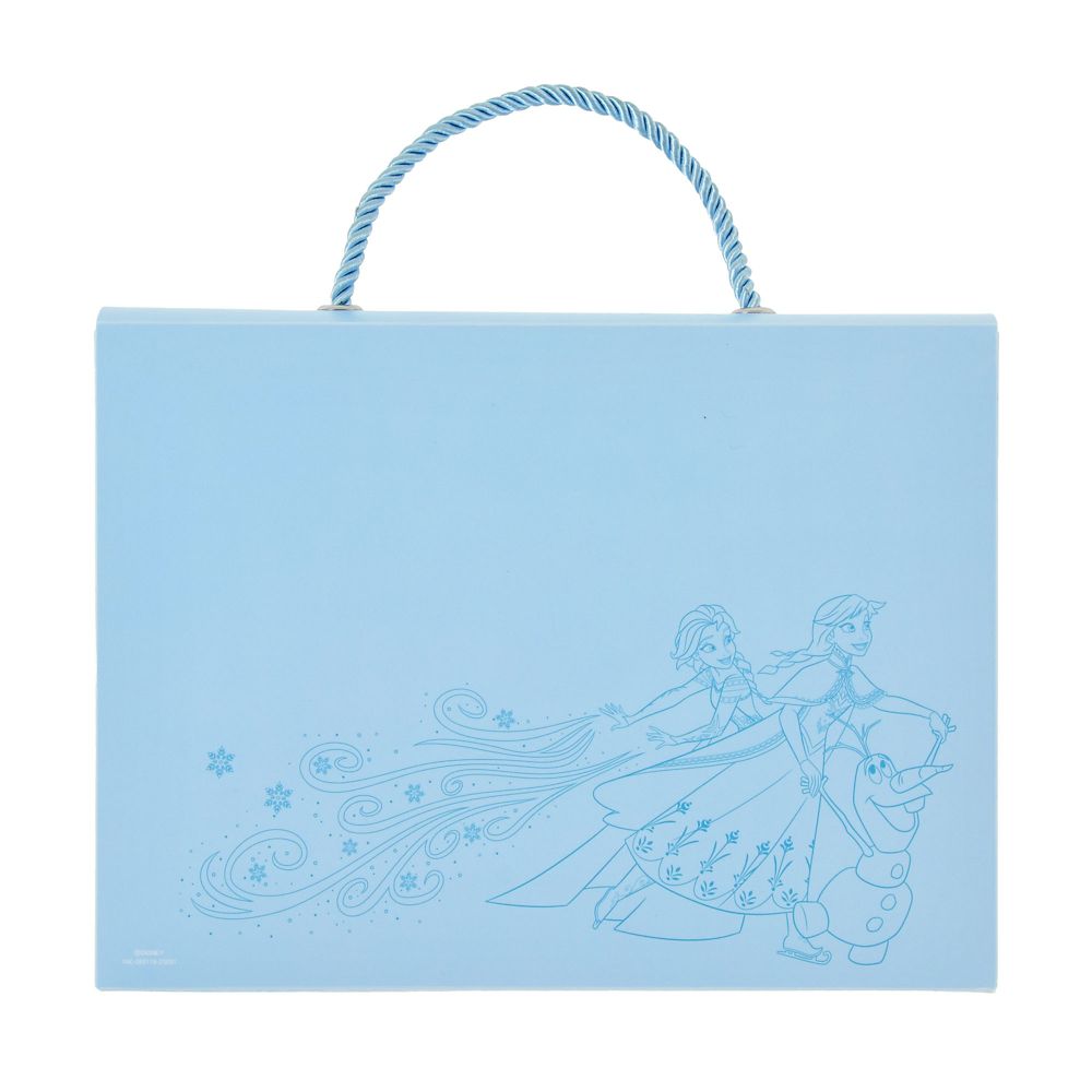 【キッズ用】アナと雪の女王 ぬりえ・色鉛筆 セット ケース入り