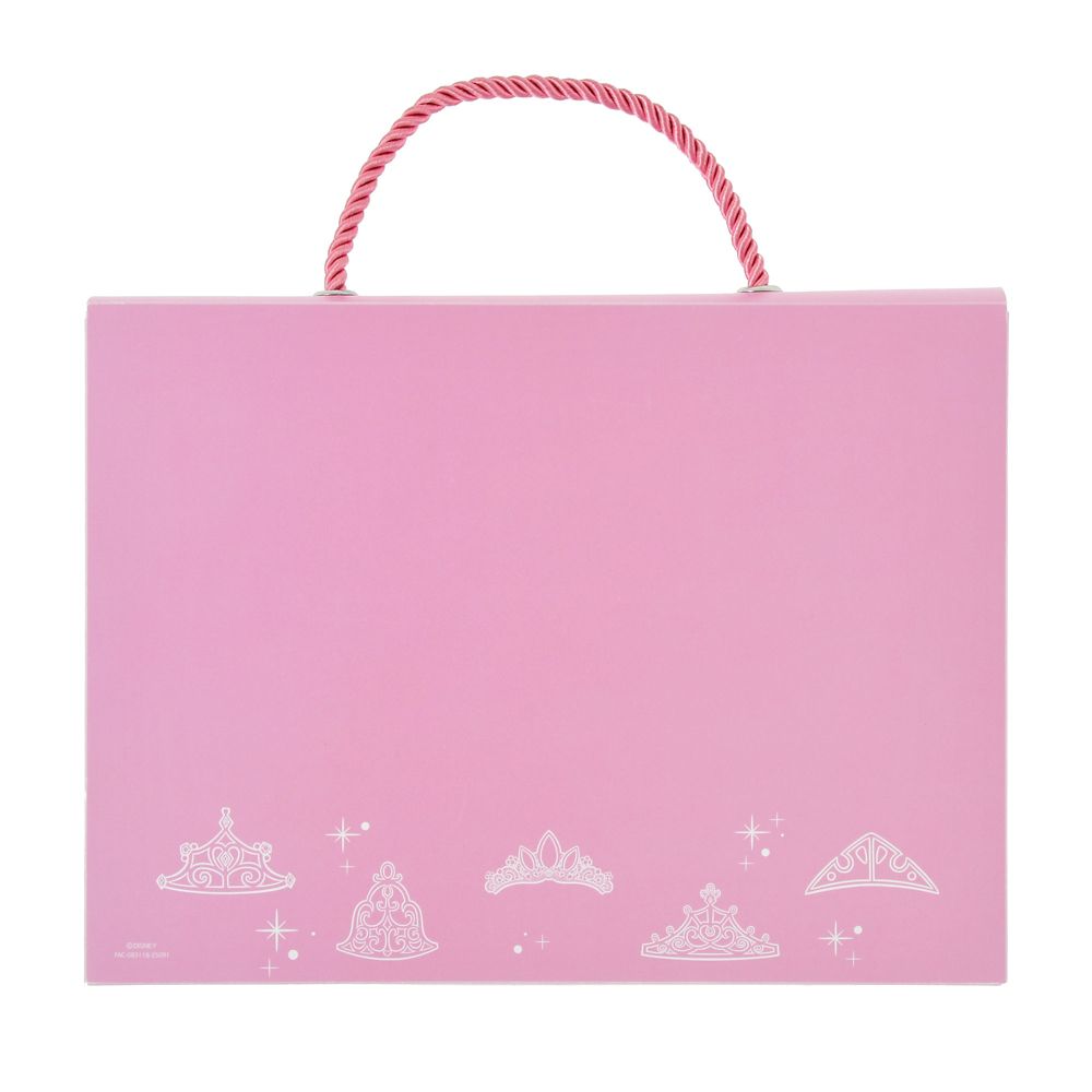 【キッズ用】ディズニープリンセス ぬりえ・色鉛筆 セット ケース入り