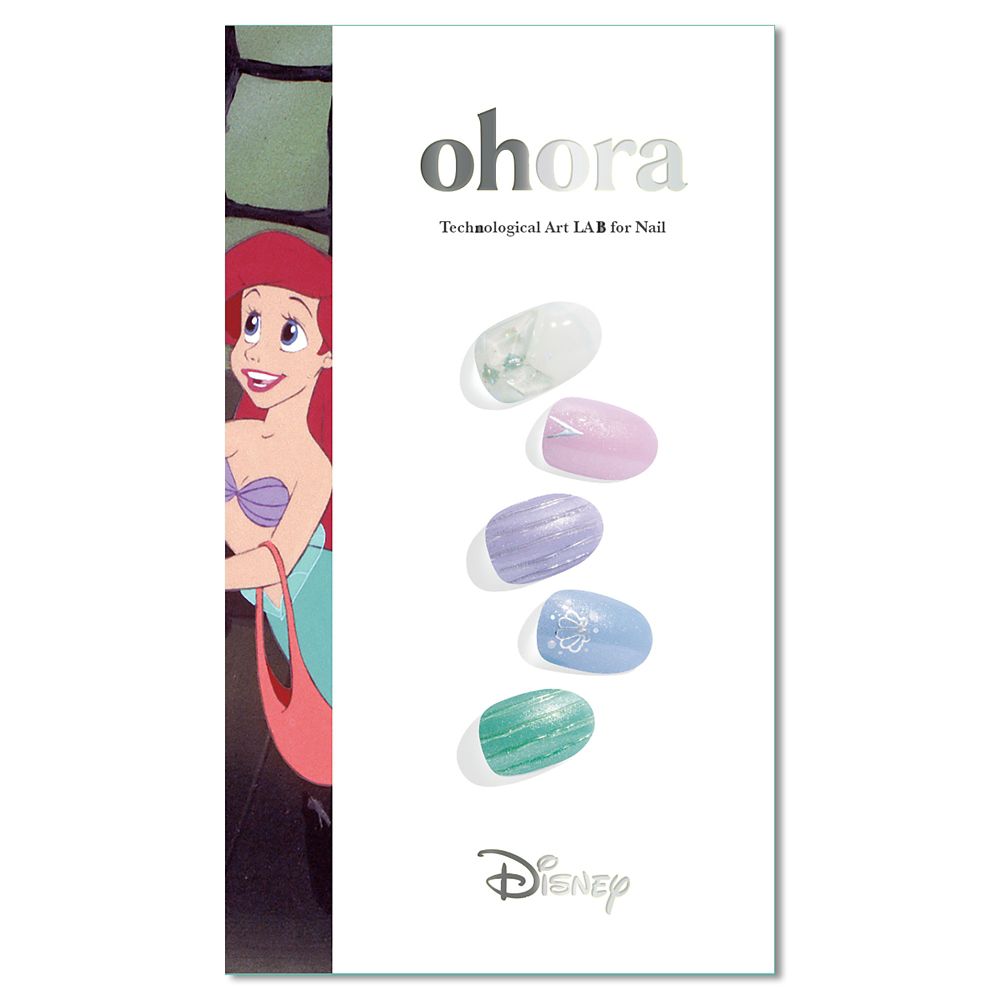 【再入荷】【ohora】アリエル ネイルシール セミキュアジェルネイル NP-039-JC