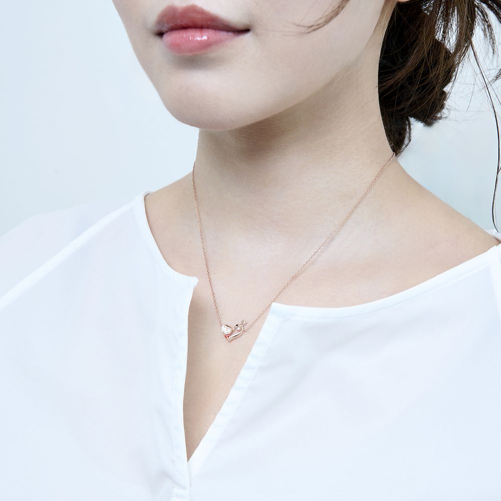 【ザ・キッス】 DI-SN538CZ 40cm ハートの女王 / シルバー ネックレス