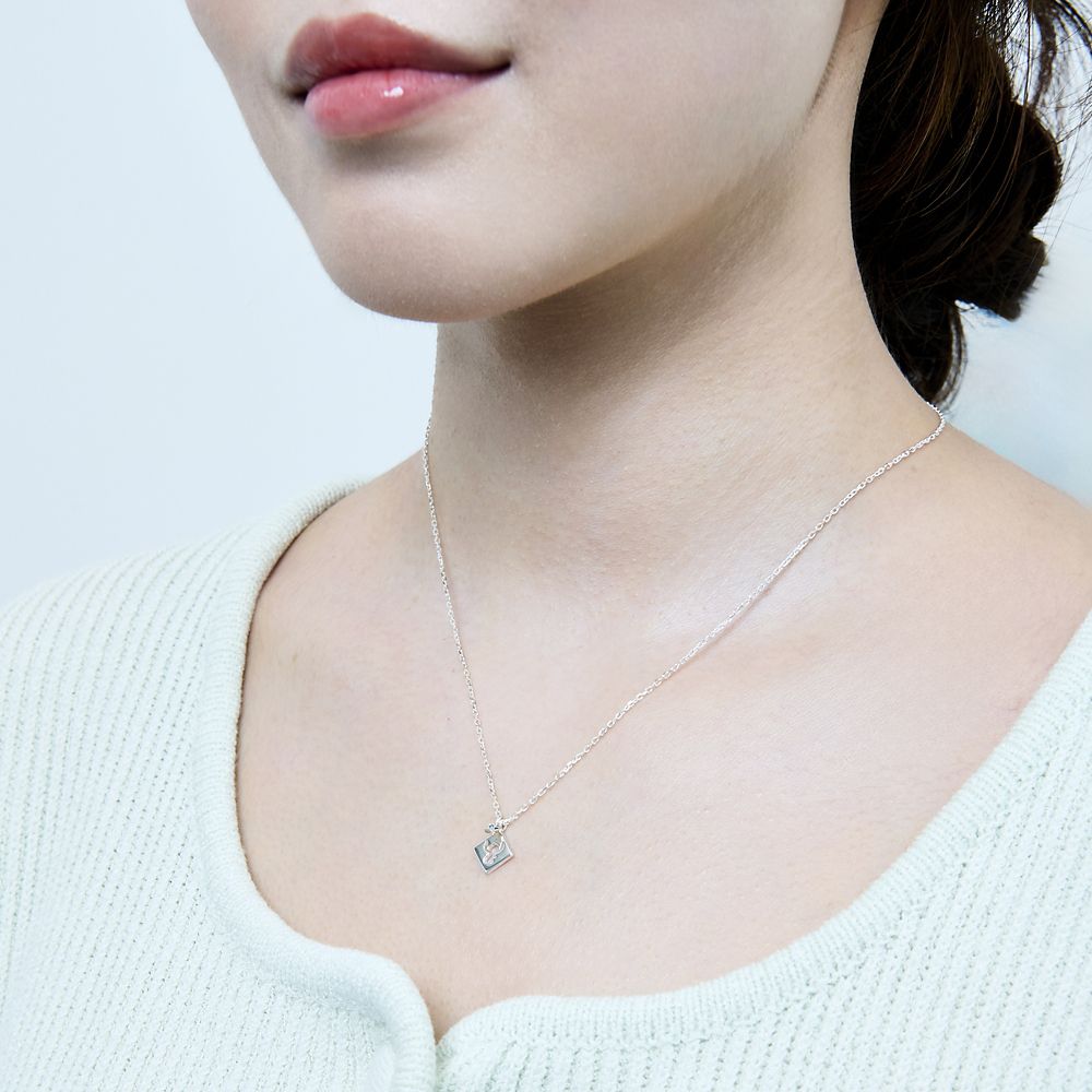 【ザ・キッス】 DI-SN1417NG 40cm スティッチ/ レディース シルバー ネックレス