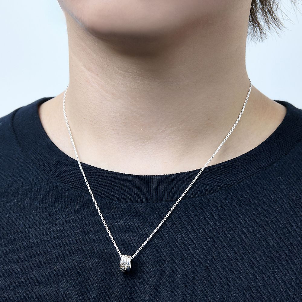 【ザ・キッス】 DI-SN727NG 50cm スティッチ/ハワイアン シルバー ネックレス