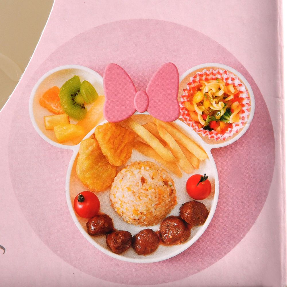 【キッズ用】ミニー プレート シリコン フェイス