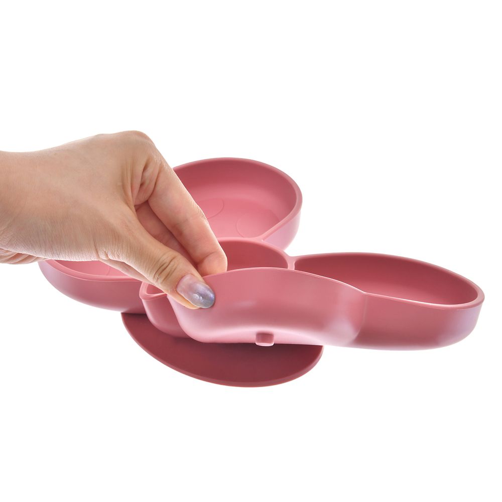 【キッズ用】ミニー プレート シリコン リボン