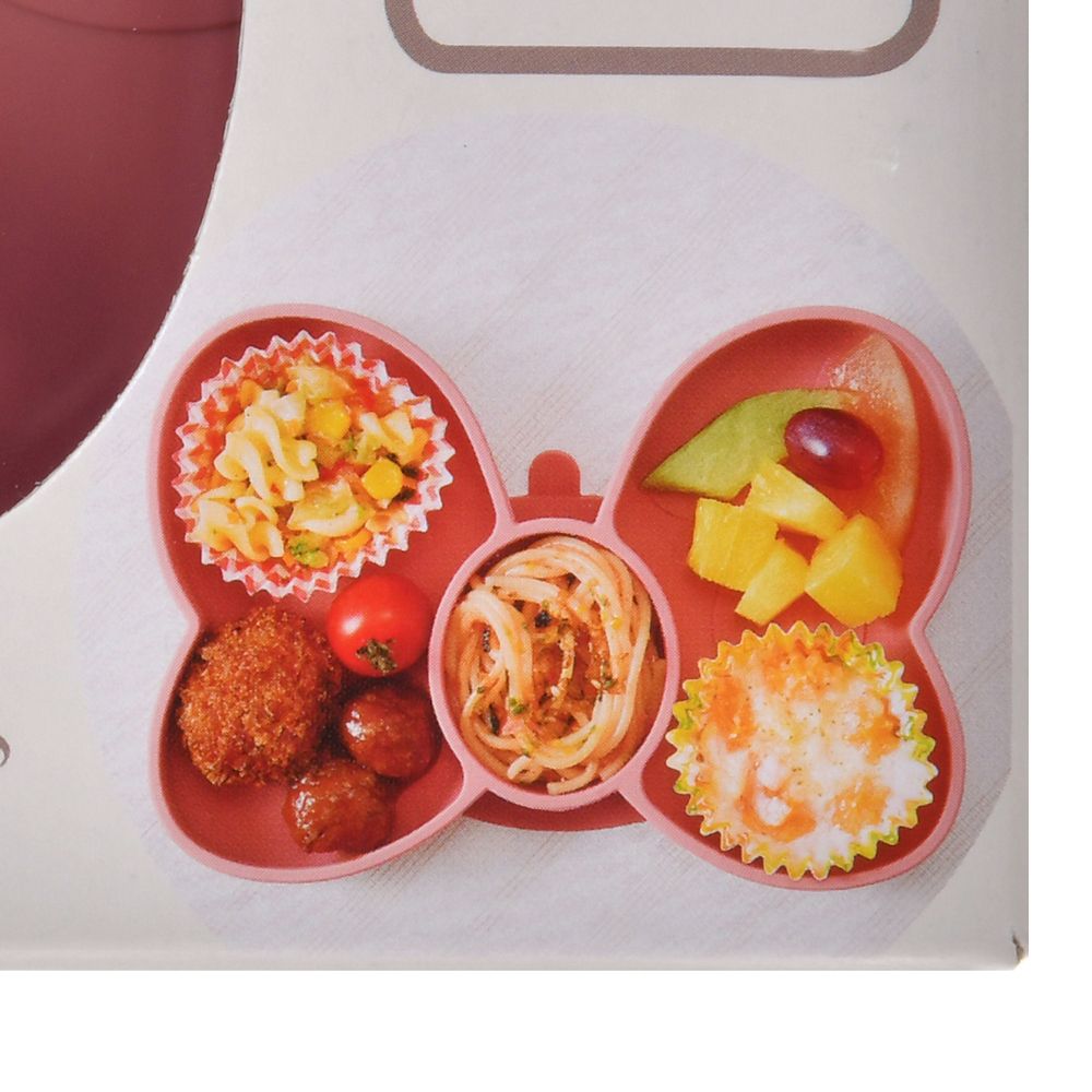 【キッズ用】ミニー プレート シリコン リボン