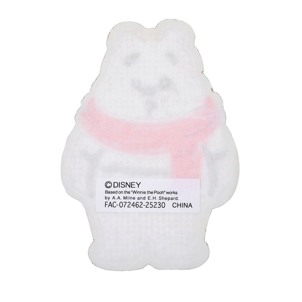 プーさん シール・ステッカー ダイカット 刺しゅう Sticker Collection WHITE POOH