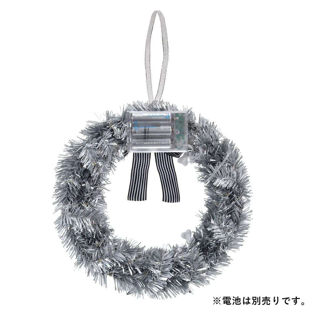 ティム・バートン ナイトメアー・ビフォア・クリスマス リース ライトアップ ＜Tim Burton's The Nightmare Before Christmas＞Christmas selection