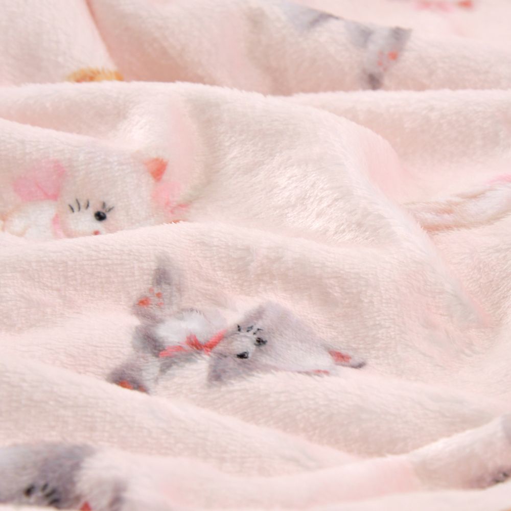 マリー、ベルリオーズ、トゥルーズ おしゃれキャット 長袖 ルームカーディガン ピンク NUIGURUMI