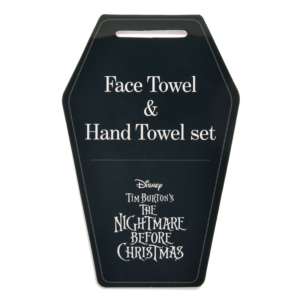 ジャック・スケリントン＆ゼロ ハンドタオル・フェイスタオル セット Hotel like Collection from the movie &ldquo;Tim Burton's The Nightmare Before Christmas&rdquo;