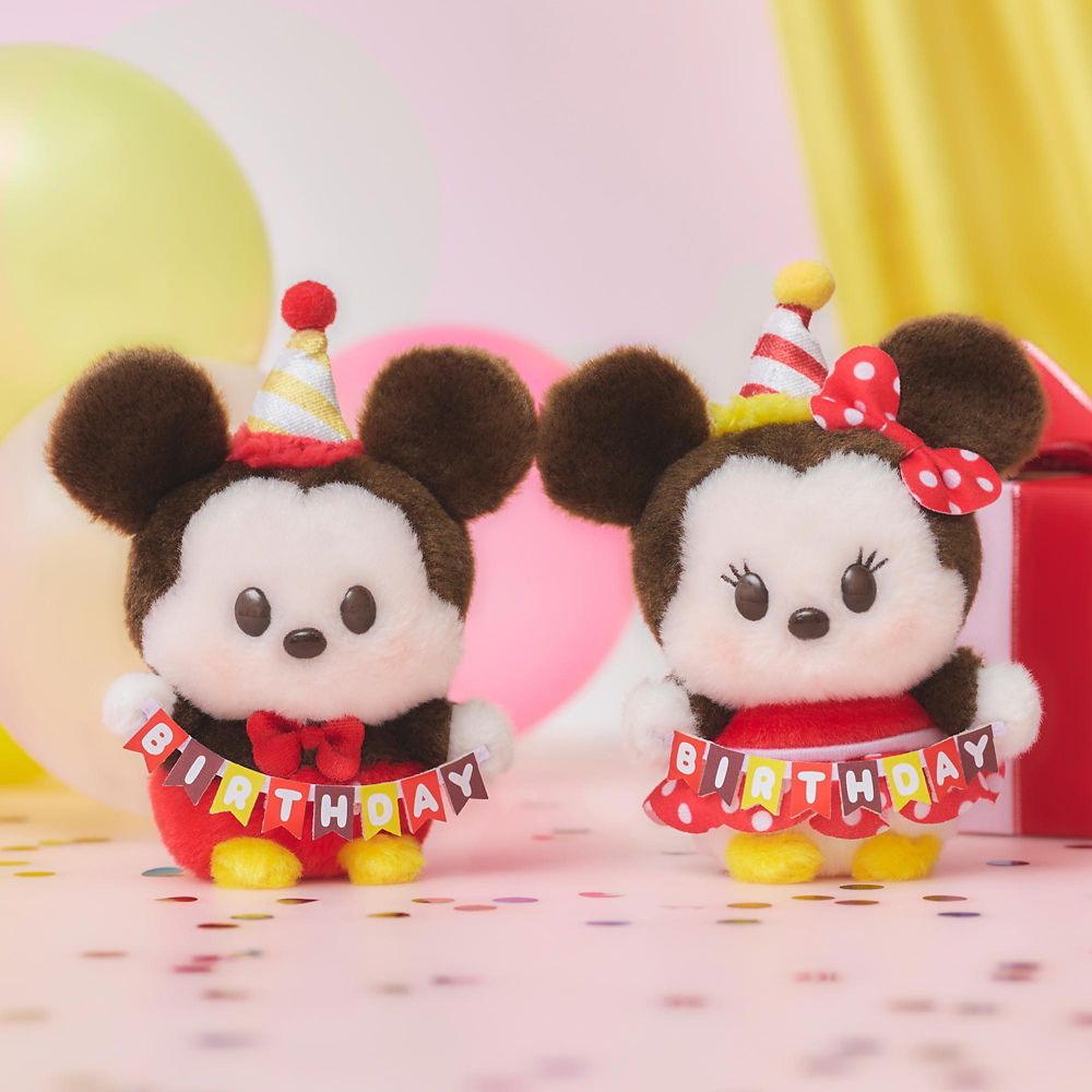 ミッキー ぬいぐるみ うるぽちゃちゃん Mickey＆Minnie Birthday