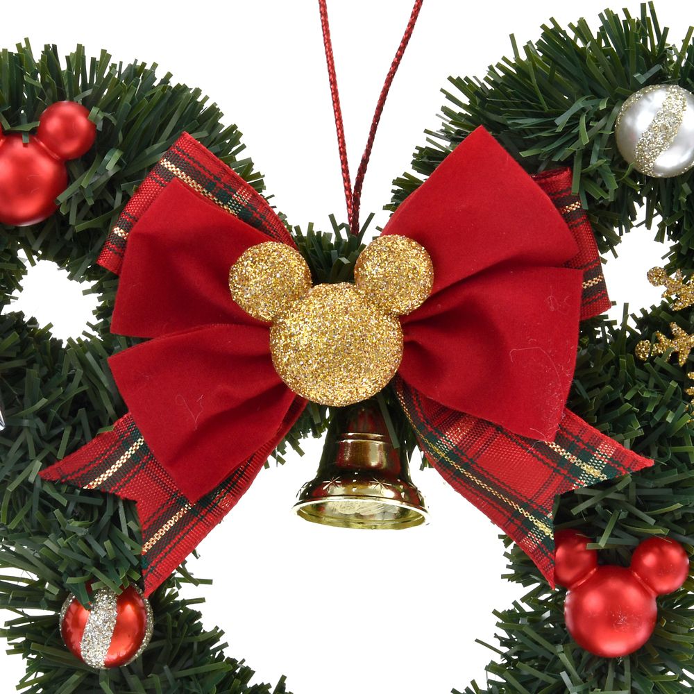 ミッキー リース ミニ DISNEY CHRISTMAS