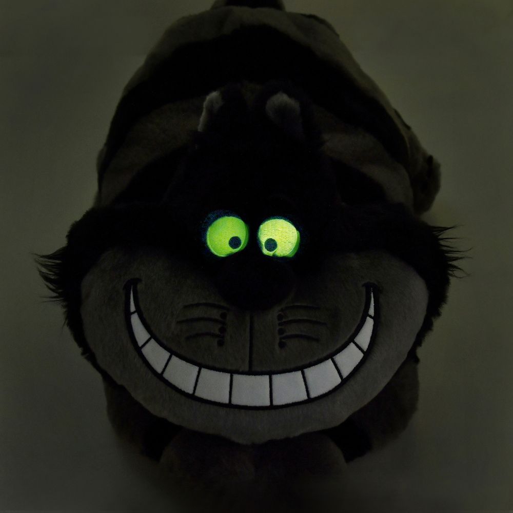 チェシャ猫 湯たんぽ 蓄光 ブラック CHESHIRE CAT