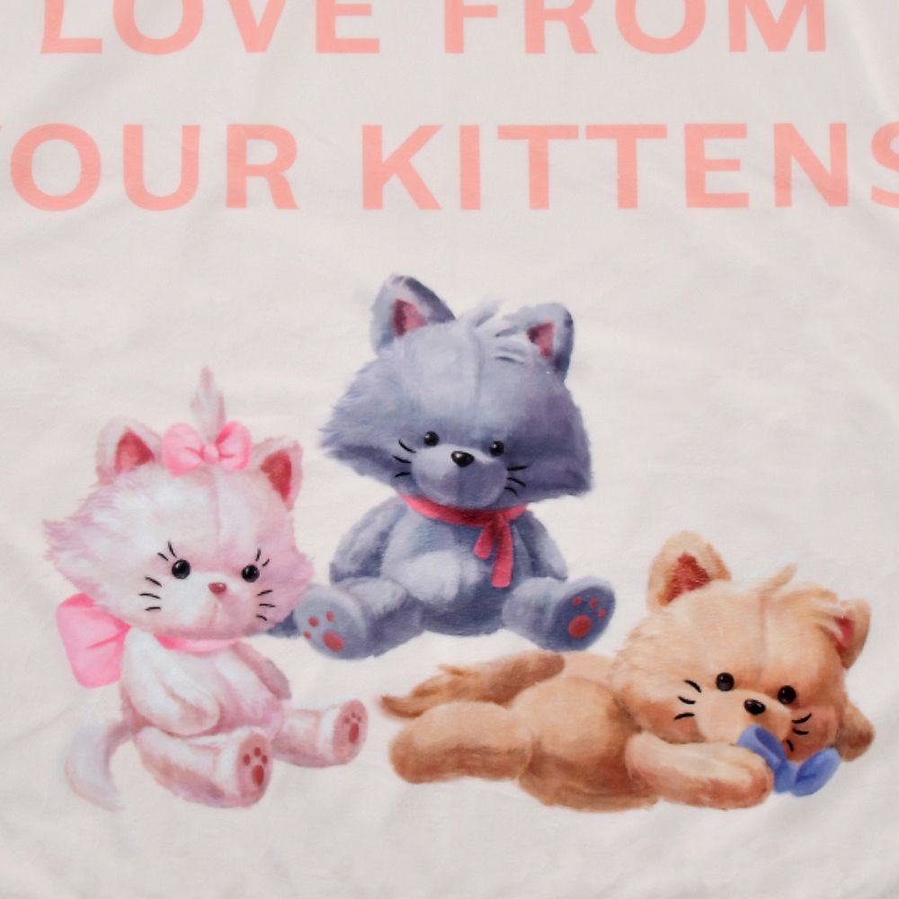 マリー、ベルリオーズ、トゥルーズ おしゃれキャット ブランケット ぬいぐるみ付き NUIGURUMI