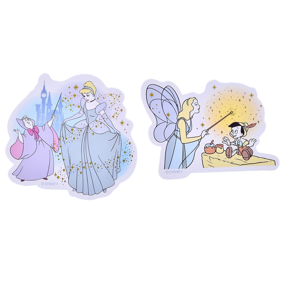 ディズニーキャラクター シール・ステッカー ダイカット 箔押し Sticker Collection