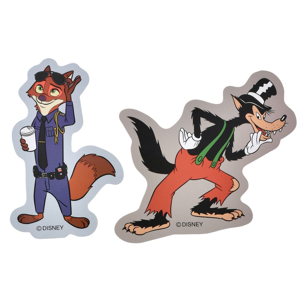 ディズニーキャラクター シール・ステッカー ダイカット Cool Sticker Collection