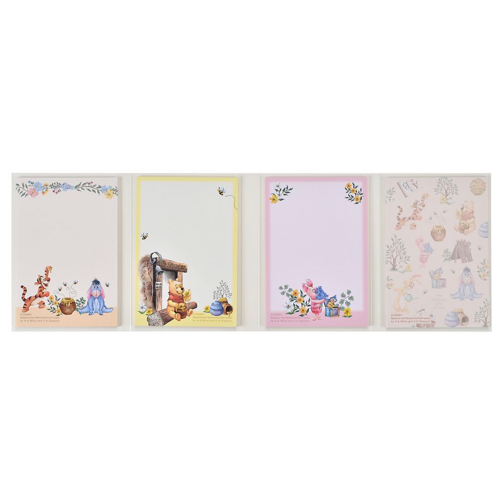 プー＆フレンズ メモ帳 パタパタメモ Splendid Colors