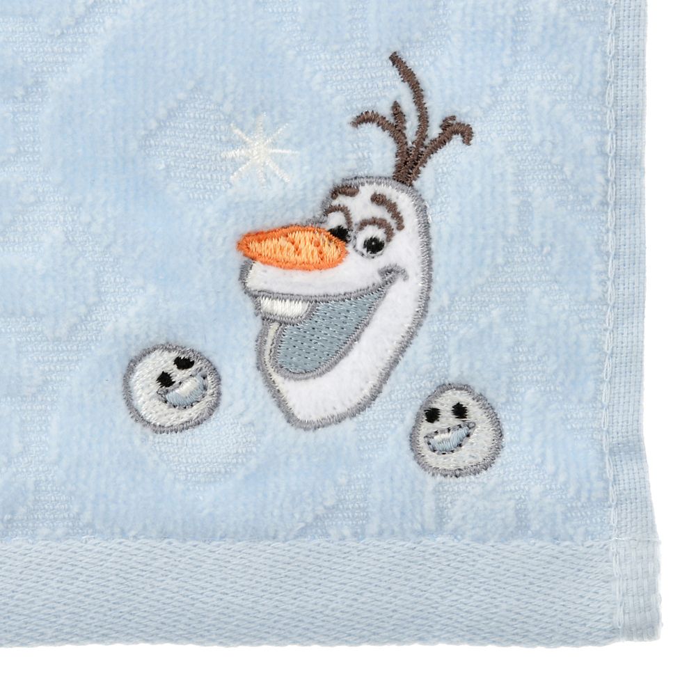 オラフ＆スノーギース ミニタオル ケーブル編み風