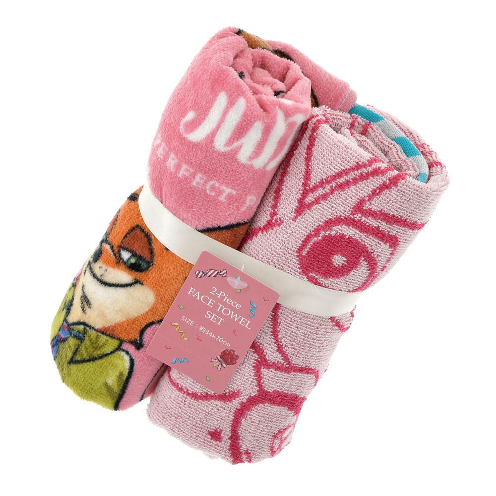 ジュディ・ホップス＆ニック・ワイルド フェイスタオル セット ホリデーギフト