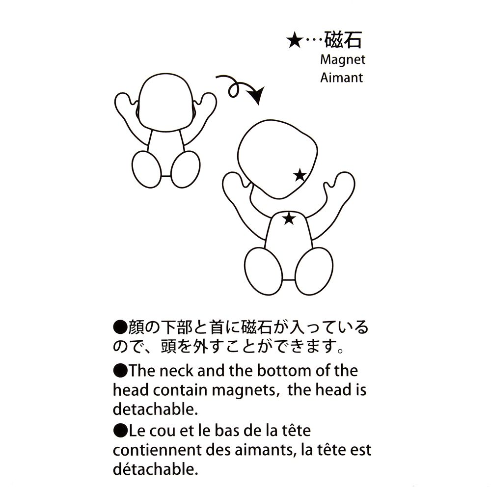 チェシャ猫 ぬいぐるみ マグネット ピンク CHESHIRE CAT