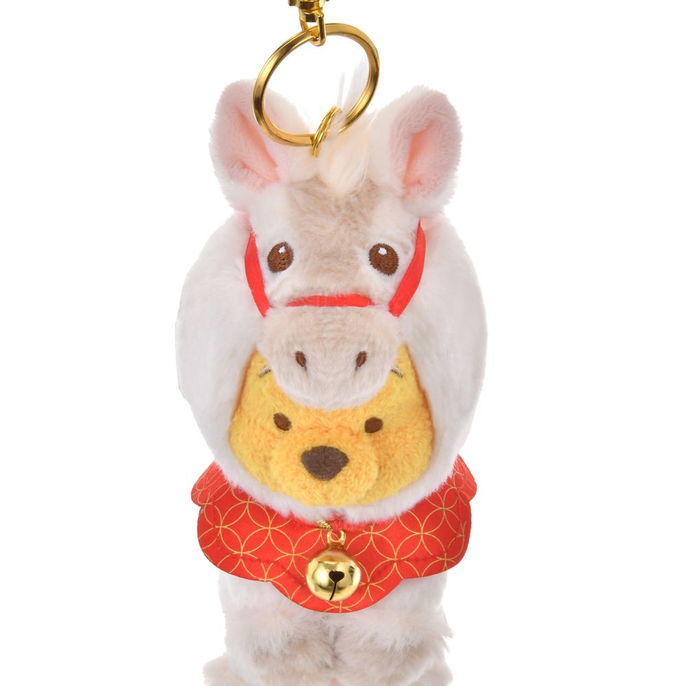 プーさん ぬいぐるみキーホルダー・キーチェーン 白 Disney store ETO collection 2026
