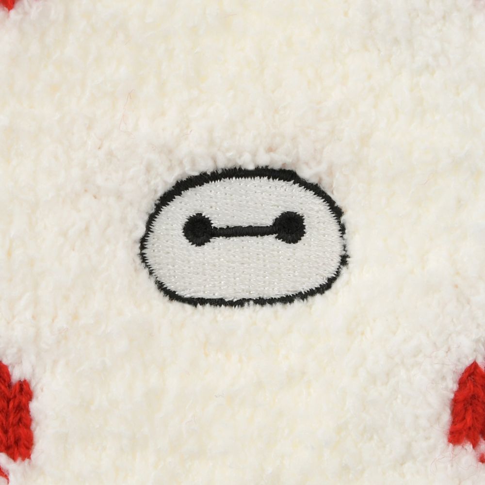 ベイマックス ルームソックス ハート柄 フェイス 刺しゅう 23～25 Room Wear