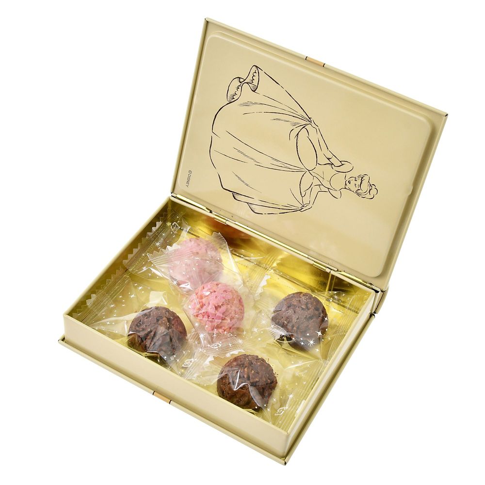 【再入荷】シンデレラ クランチチョコレート 缶入り ストーリーブック Ever Green