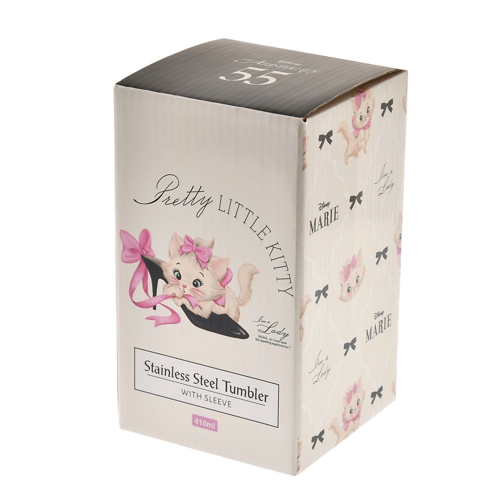 マリー おしゃれキャット タンブラー ステンレス ホルダー付き ARISTOCATS 55TH