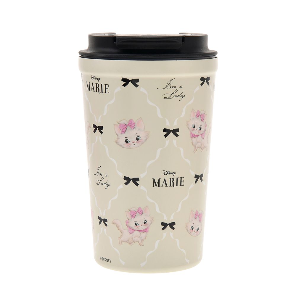 マリー おしゃれキャット タンブラー ステンレス ホルダー付き ARISTOCATS 55TH