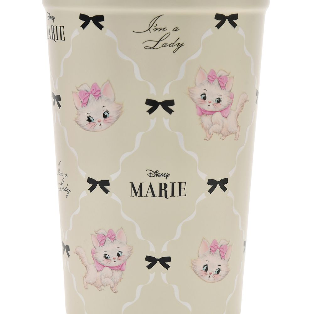 マリー おしゃれキャット タンブラー ステンレス ホルダー付き ARISTOCATS 55TH