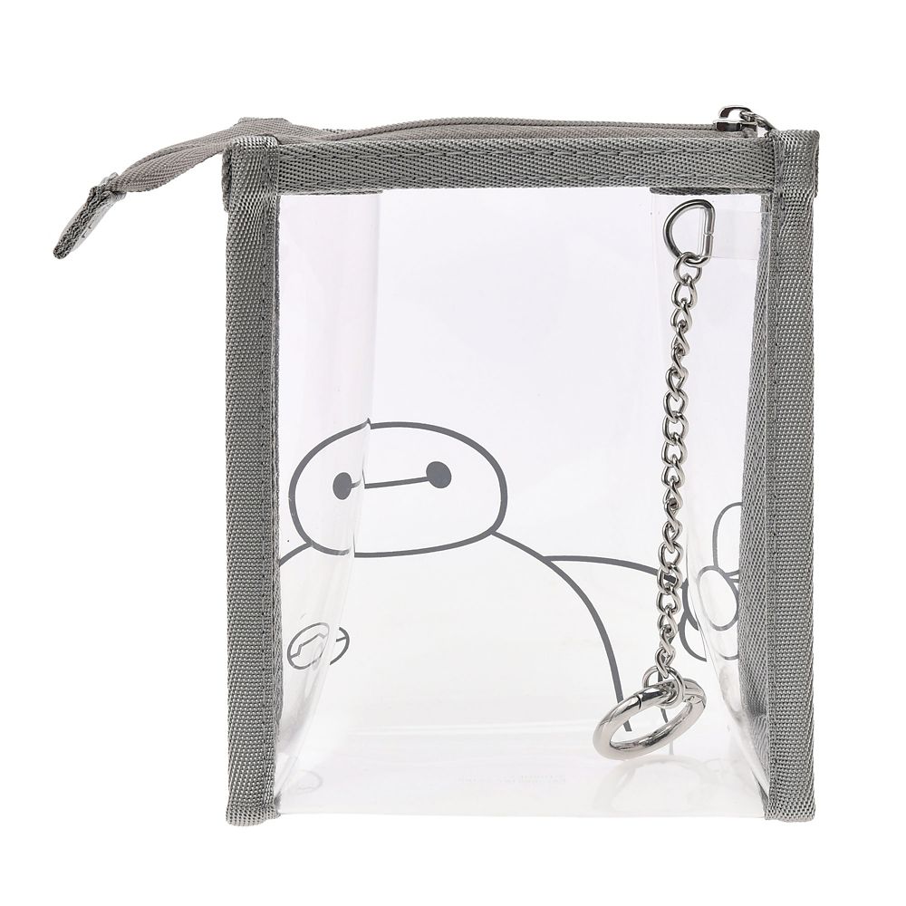 ベイマックス ポーチ クリア カラビナ付き ラインアート