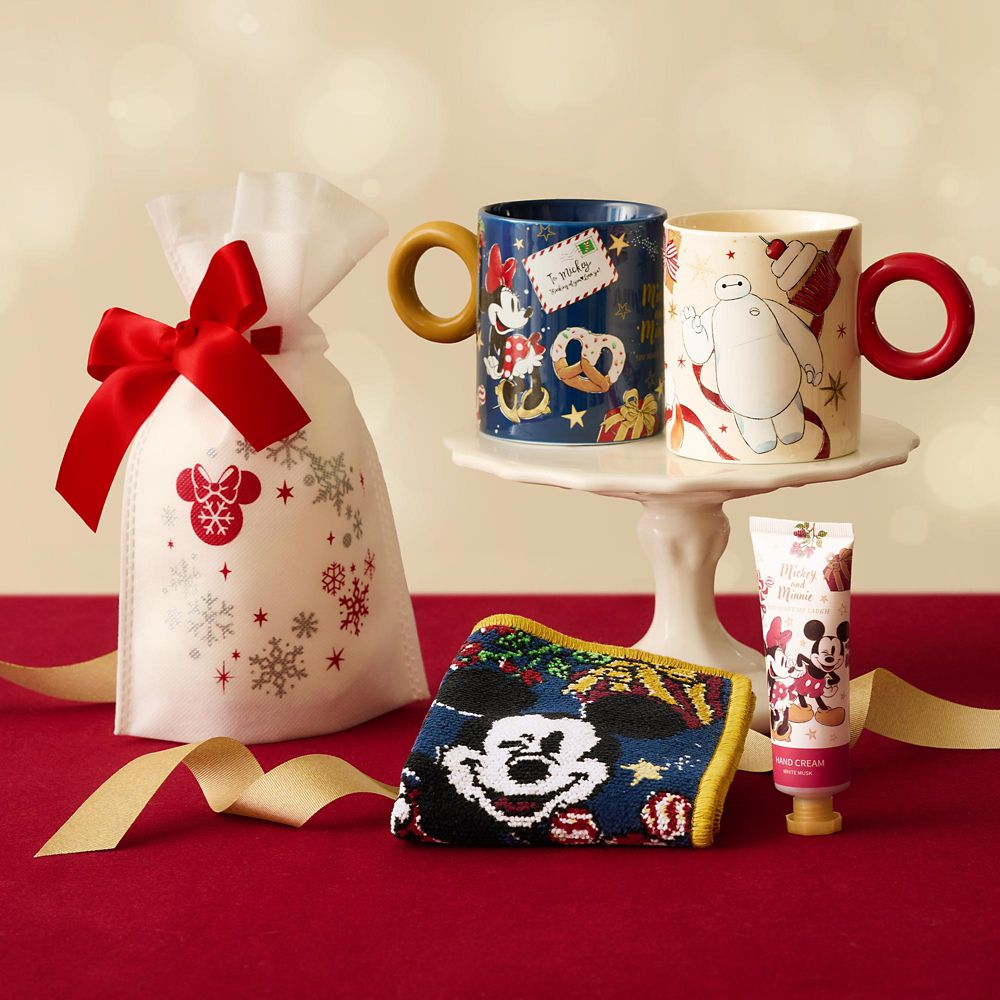 ミッキー＆ミニー マグカップ ボックス入り Holiday Season collection