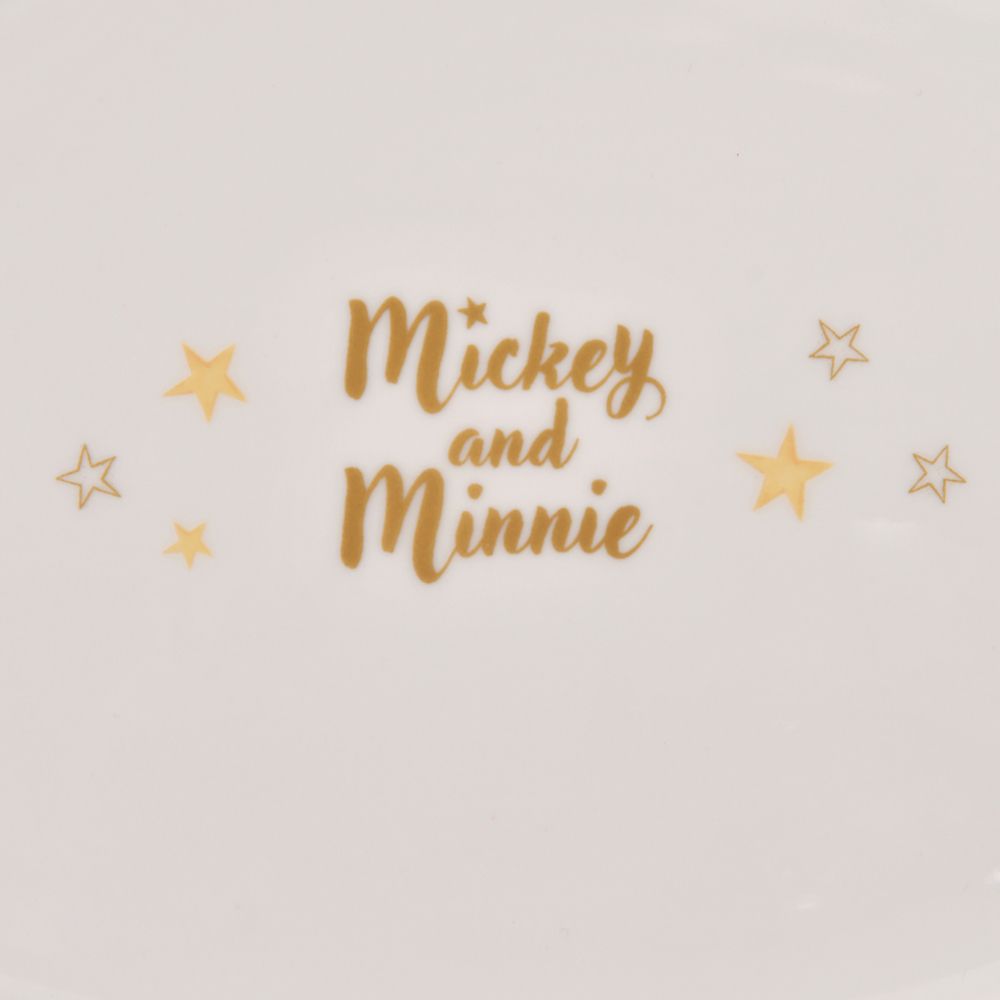 ミッキー＆ミニー プレート オーバル Holiday Season collection