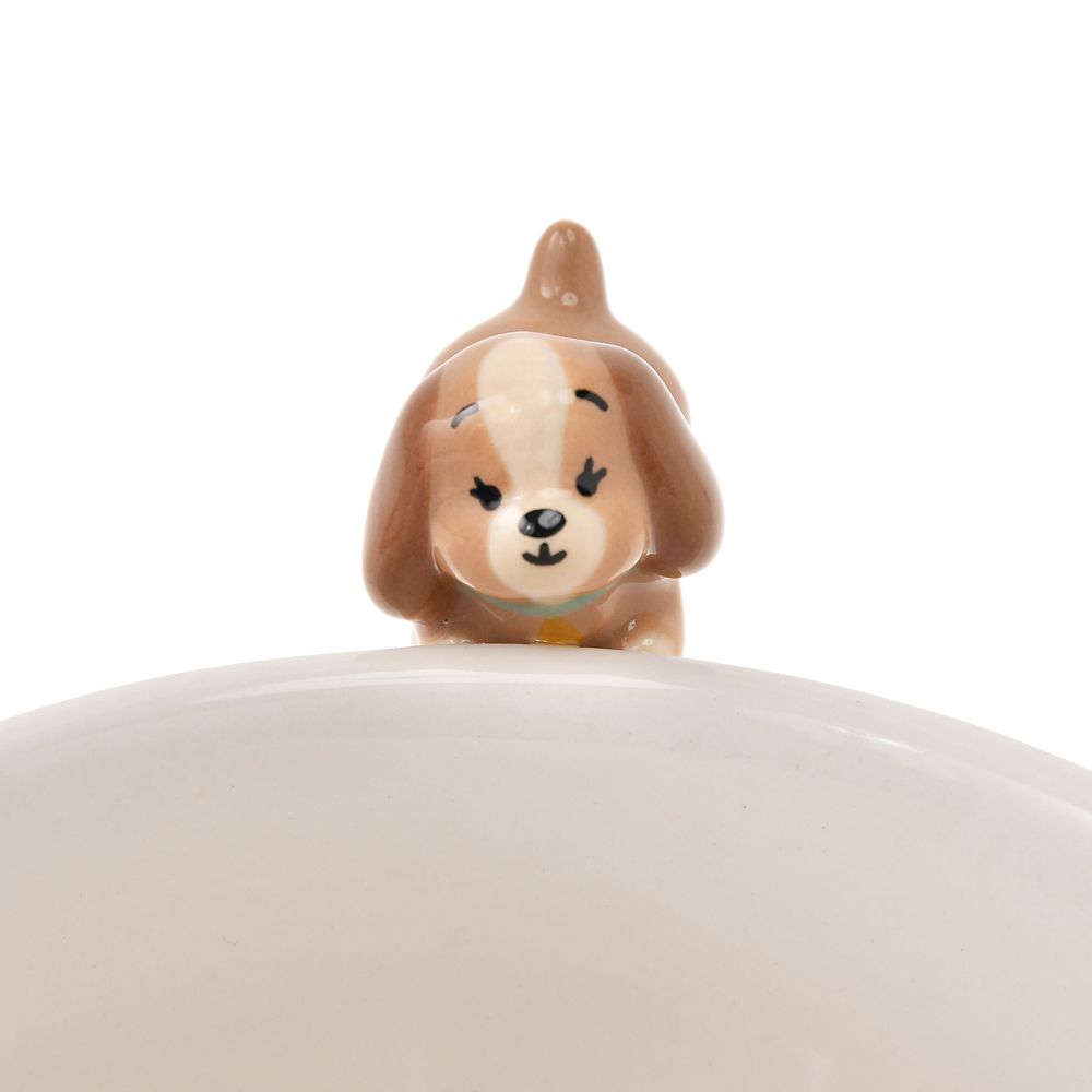 ディズニーキャラクター スープカップ・スプーン セット ゆるかわ ディズニードッグ Drinkware
