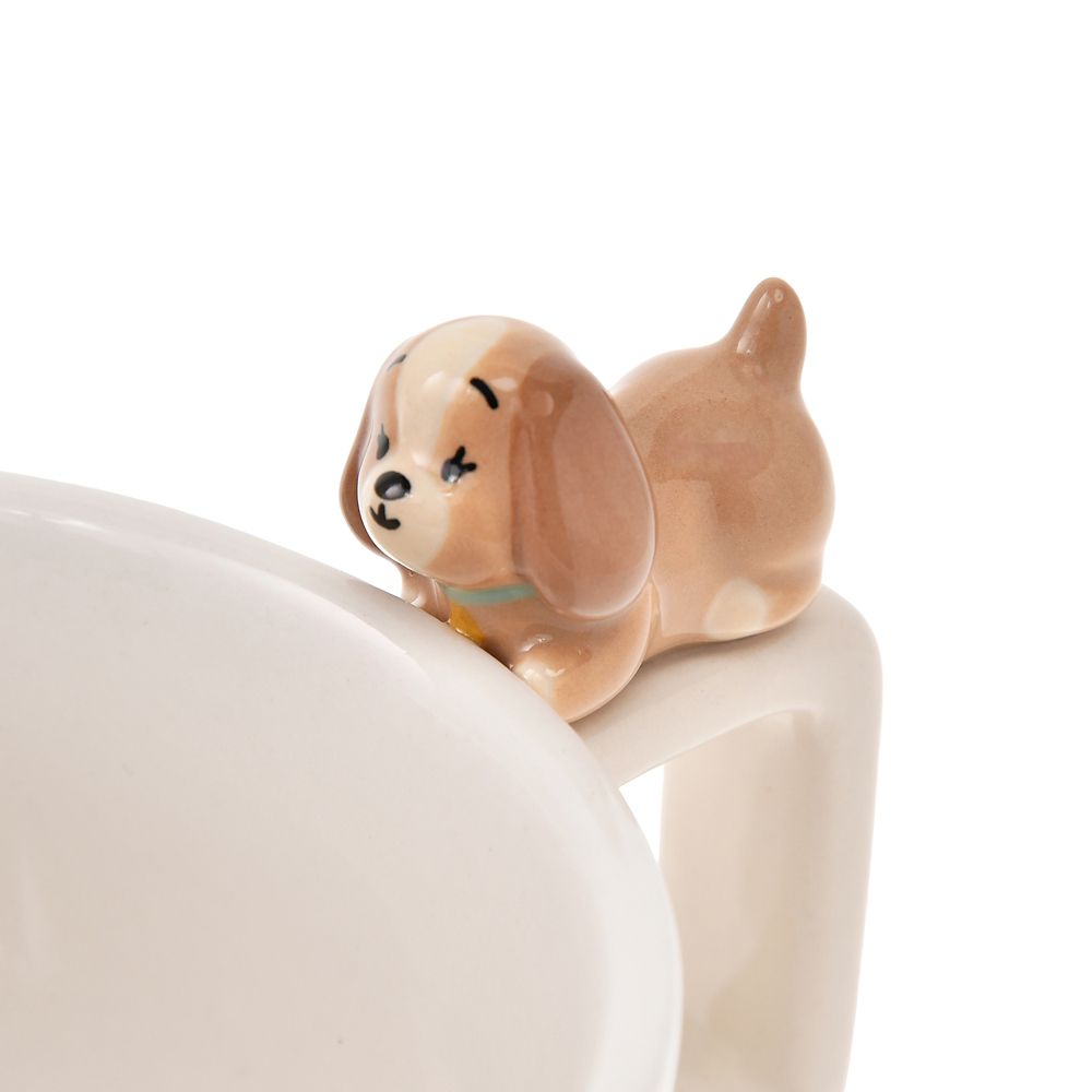 ディズニーキャラクター スープカップ・スプーン セット ゆるかわ ディズニードッグ Drinkware