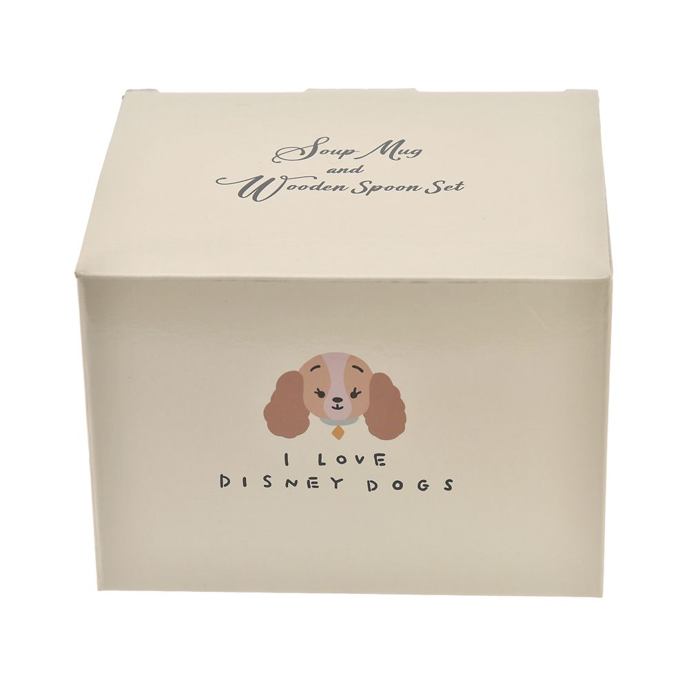 ディズニーキャラクター スープカップ・スプーン セット ゆるかわ ディズニードッグ Drinkware