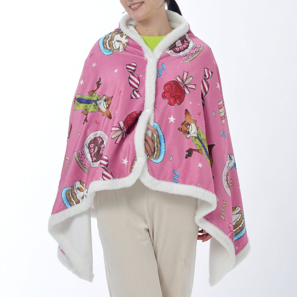 ジュディ・ホップス＆ニック・ワイルド ブランケット 4WAY ホリデーギフト Blanket