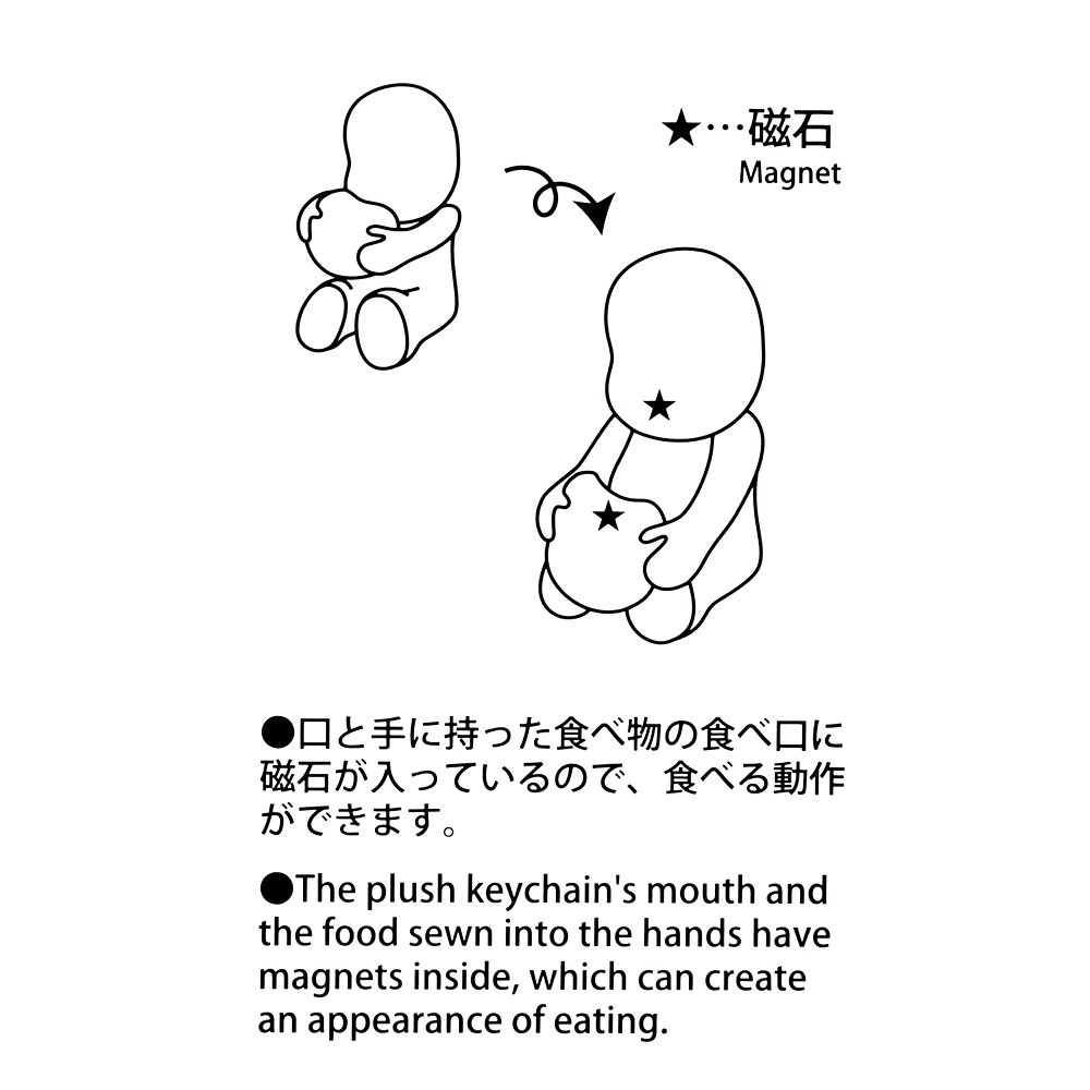 スティッチ ぬいぐるみキーホルダー・キーチェーン リロ＆スティッチ MOGUMOGU