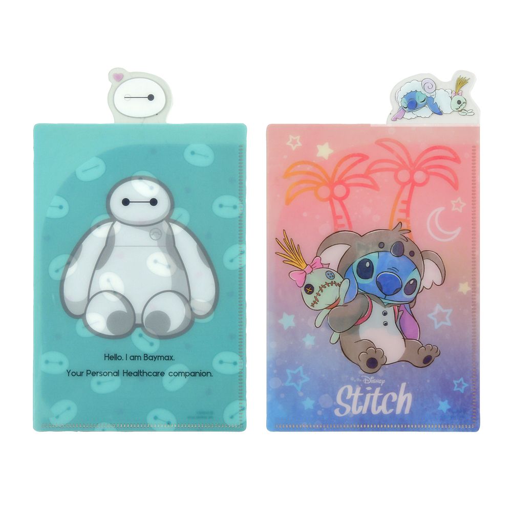 【再入荷】ディズニーキャラクター シークレット下敷き ポケット付き